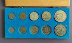 Mooi lotje munten Peru in houten doosje. 10 stuks, Ophalen of Verzenden