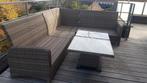 tuinstel Loungeset, Tuin en Terras, Ophalen, Kunststof, Gebruikt, 6 zitplaatsen
