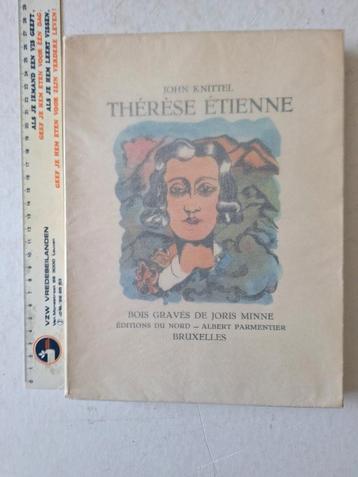 Kunstboek van John Knittel Thérèse Etienne ill. Joris Minne  beschikbaar voor biedingen