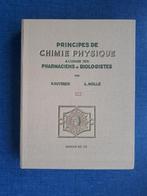 Principes de chimie physique à l'usage des pharmaciens et bi, Livres, Romain Ruyssen, Utilisé, Enlèvement ou Envoi