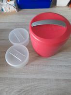 Koelboxs rood met bij passende 2 witte potjes nieuw, Ophalen of Verzenden, Nieuw, Koelbox, Koelelement