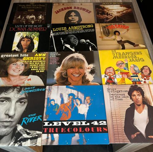 Vinyl platen jaren 50 tot 90, Cd's en Dvd's, Vinyl | Nederlandstalig, Zo goed als nieuw, Rock, Overige formaten, Ophalen