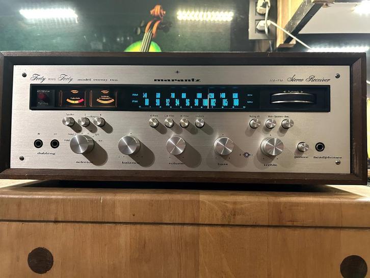 MARANTZ TWEEËNTWINTIG, Audio, Tv en Foto, Versterkers en Ontvangers, Refurbished, Stereo, 60 tot 120 watt, Marantz, Ophalen of Verzenden
