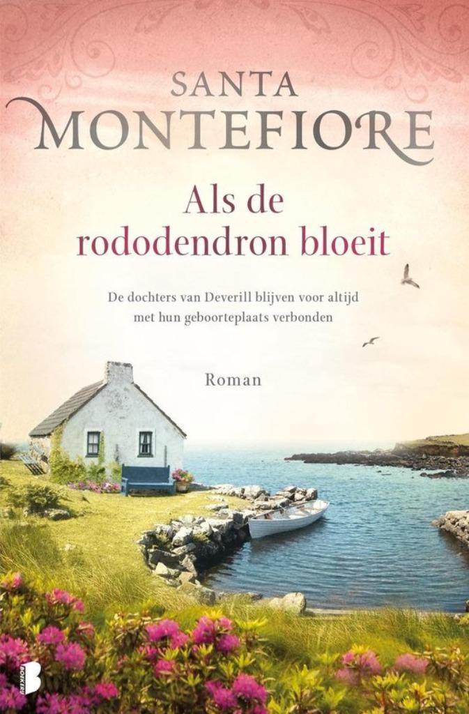 Te Koop Boek ALS DE RODODENDRON BLOEIT Santa Montefiore, Boeken, Romans, Zo goed als nieuw, Europa overig, Ophalen of Verzenden
