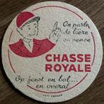 CHASSE ROYALE BIÈRE/bierviltje, Verzamelen, Ophalen of Verzenden, Zo goed als nieuw, Viltje(s), Overige merken