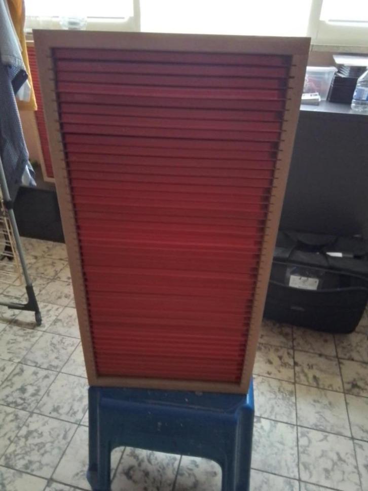 Houten bakken voor champagne capsules 7 stuks capsules, Verzamelen, Complete verzamelingen en Collecties, Ophalen