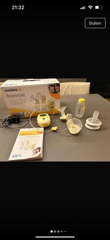 Freestyle borstkolf medela beschikbaar voor biedingen