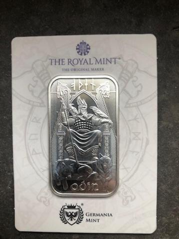 UK Germania Mint - Odin - 1 oz silver in coincard beschikbaar voor biedingen