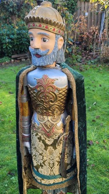 Traditionele Luikse marionet - Karel de Grote -, Antiek en Kunst, Ophalen