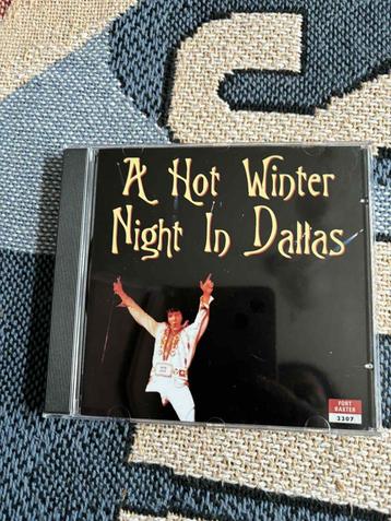 Elvis live bootleg cd, A hot winter night in Dallas beschikbaar voor biedingen