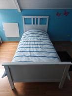 eenpersoonsbed wit Ikea Hemnes - perfecte staat, Enlèvement, Comme neuf, Une personne, Blanc