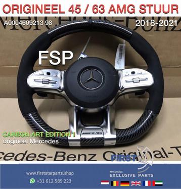 2021 AMG CARBON STUUR + AIRBAG A45 CLA45 C63 E63 GLC63 GLE63 beschikbaar voor biedingen