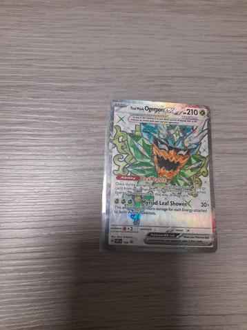 Promos Scarlet & Violet Teal Mask Ogerpon ex 166 beschikbaar voor biedingen