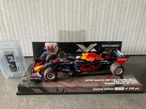 Max Verstappen 1:43 editie 56 Winner Brazil GP 2019 RB15, Verzamelen, Automerken, Motoren en Formule 1, Nieuw, Formule 1, Ophalen of Verzenden