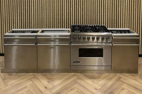 Viking Fornuis gas 91 cm Kasten (Viking ook los te koop), Elektronische apparatuur, Fornuizen, Gas, Grill, Ophalen of Verzenden