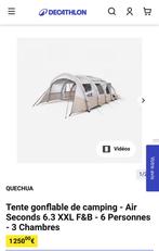 Nieuwe tent Quechua 6.3 XXL, Caravans en Kamperen, Tenten, Ophalen, Zo goed als nieuw