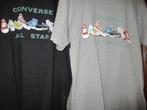 2 Tshirten , All Star Converse , maat XL , samen 5 euro, Enlèvement ou Envoi, Comme neuf, Ustensile