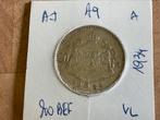 België - ZILVER 20 Bef NL pos A Kon. Albert I- 1934, Postzegels en Munten, Munten | België, Ophalen, Zilver, Losse munt, Zilver