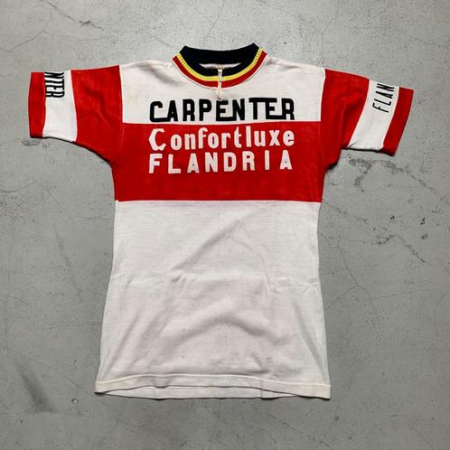 Flandria-Carpenter-Confortluxe 1974 koerstrui wielertrui, Fietsen en Brommers, Fietsaccessoires | Fietskleding, Overige maten