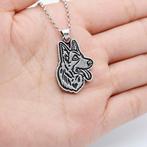 Pendentif en argent Berger Allemand / Chien de Berger, Enlèvement ou Envoi, Comme neuf, Animal, Argent