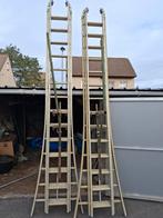 2 driedubbele ladders, Doe-het-zelf en Bouw, Ophalen, Ladder, Opvouwbaar of Inschuifbaar, 2 tot 4 meter