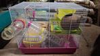 Hamster/muizen kooi met toebehoren, Dieren en Toebehoren, Ophalen, Zo goed als nieuw, Kooi, Hamster