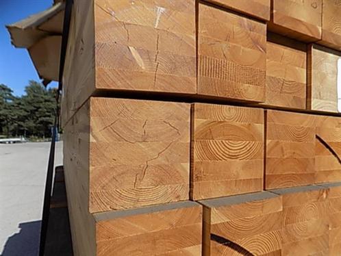 Vierkante Lariks palen, Tuin en Terras, Palen, Balken en Planken, Nieuw, Palen, 180 tot 250 cm, Ophalen