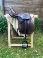 Springzadel LJ 17,5 inch, Dieren en Toebehoren, Paarden en Pony's | Zadels, Ophalen, Zo goed als nieuw