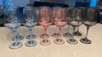 12 trendy wijnglazen, Ophalen, Zo goed als nieuw