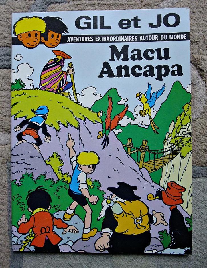 Jommeke Frans: Gil et Jo 18: Macu Ancapa - zeer goed, Boeken, Stripverhalen, Eén stripboek, Ophalen of Verzenden