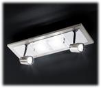 Applique-Plafonnier - Design - Nickel mat - Grossmann (515), Ophalen of Verzenden, Nieuw, Glas, Contemporain