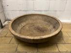 Grote antieke massief houten schaal, Antiek en Kunst, Ophalen
