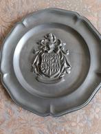 Tinnen bord, ophangbaar, Antiek en Kunst, Ophalen