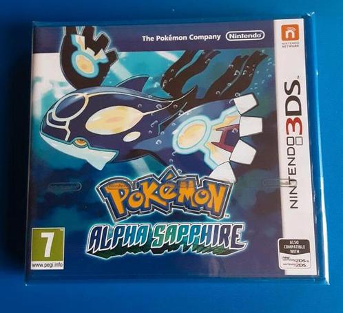 Pokémon Alpha Saphir nintendo 2-3ds COLLECTEUR SCELLÉ, Consoles de jeu & Jeux vidéo, Jeux | Nintendo 2DS & 3DS, Neuf, À partir de 7 ans