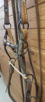 Western show bridle - western hoofdstel met teugels, Dieren en Toebehoren, Ophalen of Verzenden, Gebruikt, Western