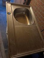 Lavabo inox, Ophalen, Zo goed als nieuw