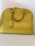 Louis Vuitton Lime Green Alma Leer, Handtassen en Accessoires, Tassen | Damestassen, Ophalen, Zo goed als nieuw, Handtas