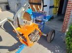 scie circulaire thermique sur roue, Ophalen, Boomteelt