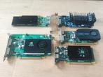 Cartes graphiques PCIe nVidia pour serveur/bureautique, Computers en Software, Videokaarten, Ophalen, PCI-Express 2, GDDR3, Refurbished