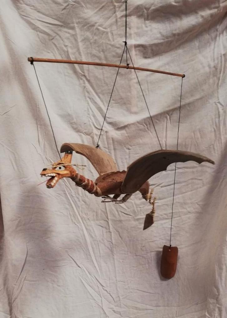 suspente dragon 30 cm minimum en coco, Maison & Meubles, Accessoires pour la Maison | Décorations murale, Neuf, Enlèvement ou Envoi