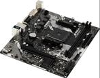 ASRock X370M-HDV R4.0 + Ryzen 5 2400GE +16GB, Gebruikt, DDR4, AM4, Ophalen of Verzenden