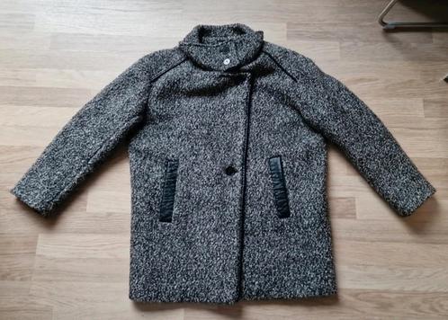 Jas met Wol H&M maat 44. Bieden mag, Kleding | Dames, Jassen | Winter, Zo goed als nieuw, Maat 42/44 (L), Ophalen of Verzenden