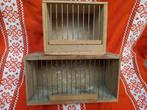 2 houten vogels transportkooitjes, Dieren en Toebehoren, Vogels | Duiven