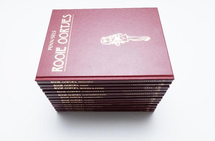 Rooie Oortjes Hardcover 12 stuks, Boeken, Stripverhalen, Zo goed als nieuw, Meerdere stripboeken, Ophalen of Verzenden