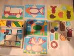 Montessori vormenpuzzels Hape, Melissa & Doug, Kinderen en Baby's, Ophalen, Gebruikt