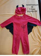 Kinder kostuum - Halloween duivel - verkleed, Kinderen en Baby's, Ophalen of Verzenden, Zo goed als nieuw, 110 t/m 116, Jongen of Meisje