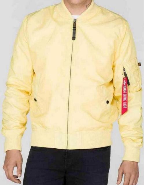 Alpha Industries MA-1 TT Jas boberjack geel pilotenjack NEW, Kleding | Heren, Jassen | Winter, Nieuw, Geel, Ophalen of Verzenden