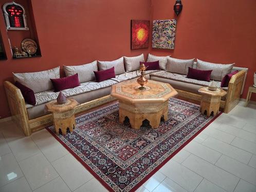 Salon marocain parfaite état, Huis en Inrichting, Zetels | Complete zithoeken, Zo goed als nieuw, Kunststof, Ophalen