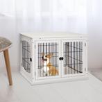 Honden Bench met 2 deuren WIT, Verzenden, Nieuw