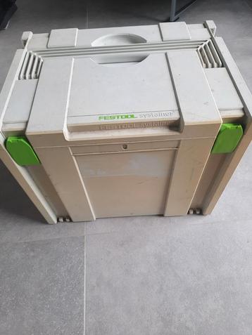Festool doos voor de invalzaag (leeg), Enlèvement, Scie plongeante